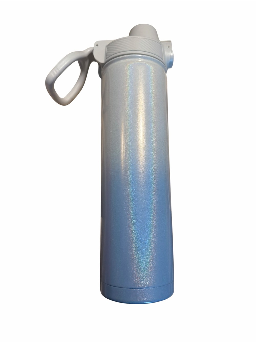 Tal Iridescent Blue-White Travel Water Bottle